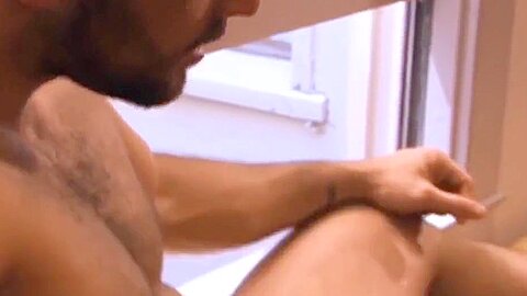 Pissing under the shower