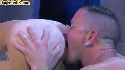 Police Officer Fucked And Tied Up By Dominant Tattooed Hunk
