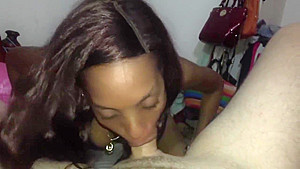Pov Blowjob African teen 18+
