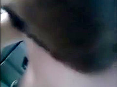 Pretty girl nude at outdoor and get car sex with driver