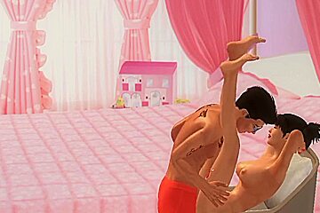 Real Husband Freinds Fucking At Home - Custom Female 3d