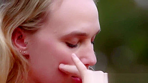 Real busty aussie kissing