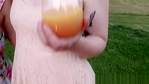 Real busty aussie kissing
