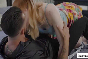 Redhead Tgirl Lianna Gets Analed By Bf 10 Min