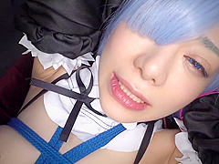 Rem And Ram Cosplayer Double Anal Session