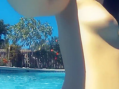 Restrained teen 18+ babe screwed by a stalker