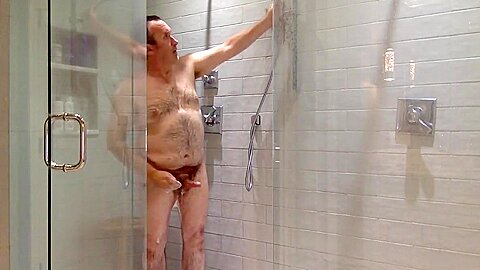 Rick cumming in the shower