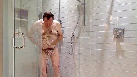 Rick cumming in the shower