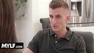 Riley Jacobs - Hot Fitness Milf Fucks Young Photographer And Swallows His Cumshot