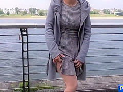 Risky Public Flashing Leads To Best Orgasm Ever! With Eva Engel