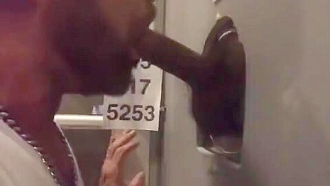 Rock Hard Black Dick Busts at Philadelphia Glory Hole