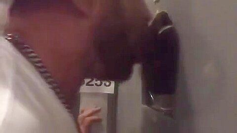 Rock Hard Black Dick Busts at Philadelphia Glory Hole