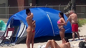 Rockaway Beach Fort Tilden NY Beach Tits 2019