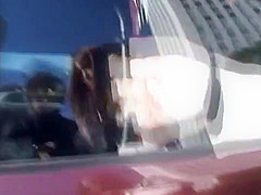 Sae Aihara Sucks Cock And Masturbates In A Moving Car