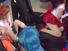 Sailor Moon Cosplay Sexual Orgy Jav