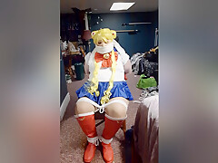 Sailor Scout Selfbondage