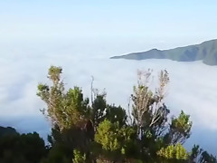 Sapphira naked on Madeira