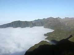 Sapphira naked on Madeira