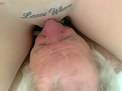 Sassy_12 Alesha stoned and eaten by her hairy grandfather 