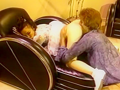 Satomi Anal Sex on the Chair