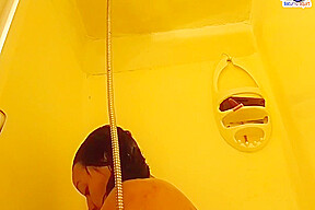 Saturno Squirt The Sexiest Latin Babe Ever, My Boss Sees Me Bathing And I Have My First Intense Anal