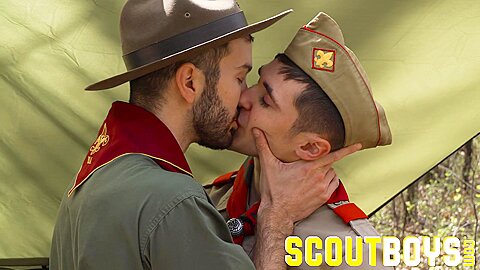 ScoutBoys Kinky hung scout leader bangs smooth scout hard