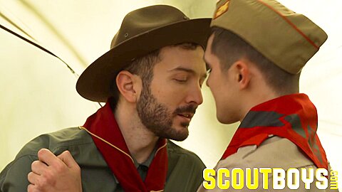 ScoutBoys Kinky hung scout leader bangs smooth scout hard