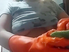 Se Filtra Nuevo Video Casero De Pastora De La Iglesia En Falda  Tetas Naturales En Casa