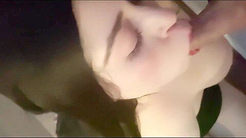Seducing The Neighbor With A Blowjob