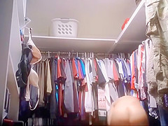 Sexy Army MILF changing