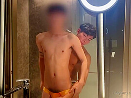 Sexy Asian Dude Facial