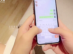 Sexy Asian Secretary In Black Stockings Gets Fucked And Creampie By Her Boss