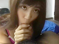Sexy Asian teen 18+ From Tinder Sucking Me Off