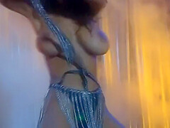 Sexy Big Boobs Legend Veronika Hot Night Club Striptease