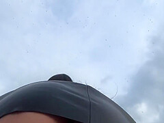 Sexy Slut Sucks Cock And Fucks In A Tent In The Woods