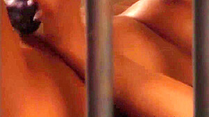 Sexy Tied Up Lesbian Slave Masturbates With Madames Panties