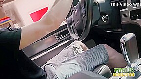 Sexy Wet Fivesome Car Wash