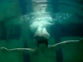 Sexy young teens 18+ swirl in the water