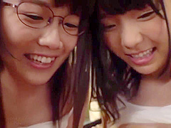 Sharing A Room With Two Large-breasted Asian Girls