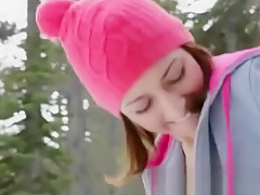 She Fucks a Snowman!