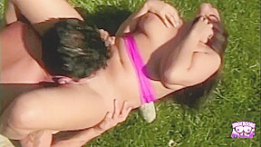 She Gets Drilled Well In The Field And Gets Cum In Her Mouth
