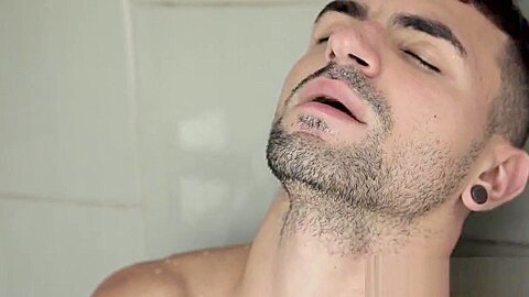 Showering stud barebacked