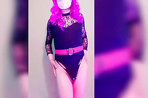Sissy Cums While Playing With Her Dildo - Maddy Diamond With Slut Raven