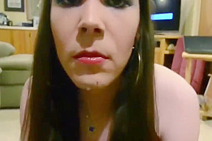 Sissy Trans Sucking Cock For Mouth Full