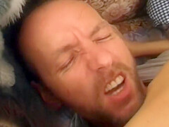 Skinny Babe Loves To Take A Huge Cock In Her Tiny Pussy