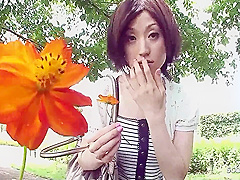 Skinny Japanese teen 18+ Tricked To Suck Strangers Dick In Car
