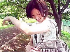 Skinny Japanese teen 18+ Tricked To Suck Strangers Dick In With Sei N