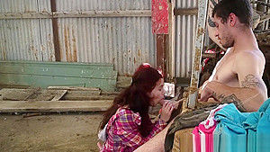Slim Australian teenie fucked with huge cock