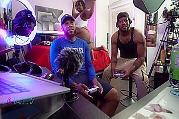 Slut Wife Fucks And Drains Two Bbcs At The Same Time Ft Itskittylove And 5 Min