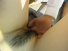Small Breasted Amateur Yuri Gets Drilled In A Car